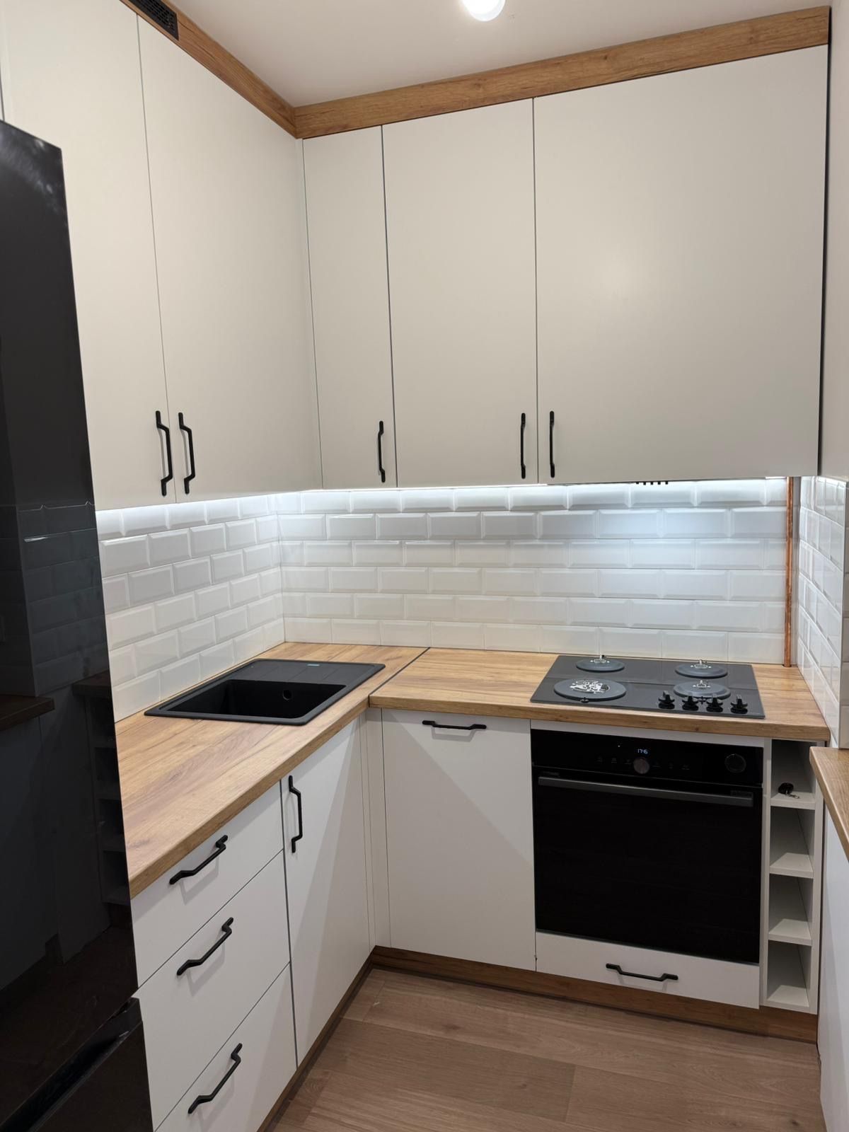 Nowoczesna kuchnia na wymiar, realizacja Słupsk