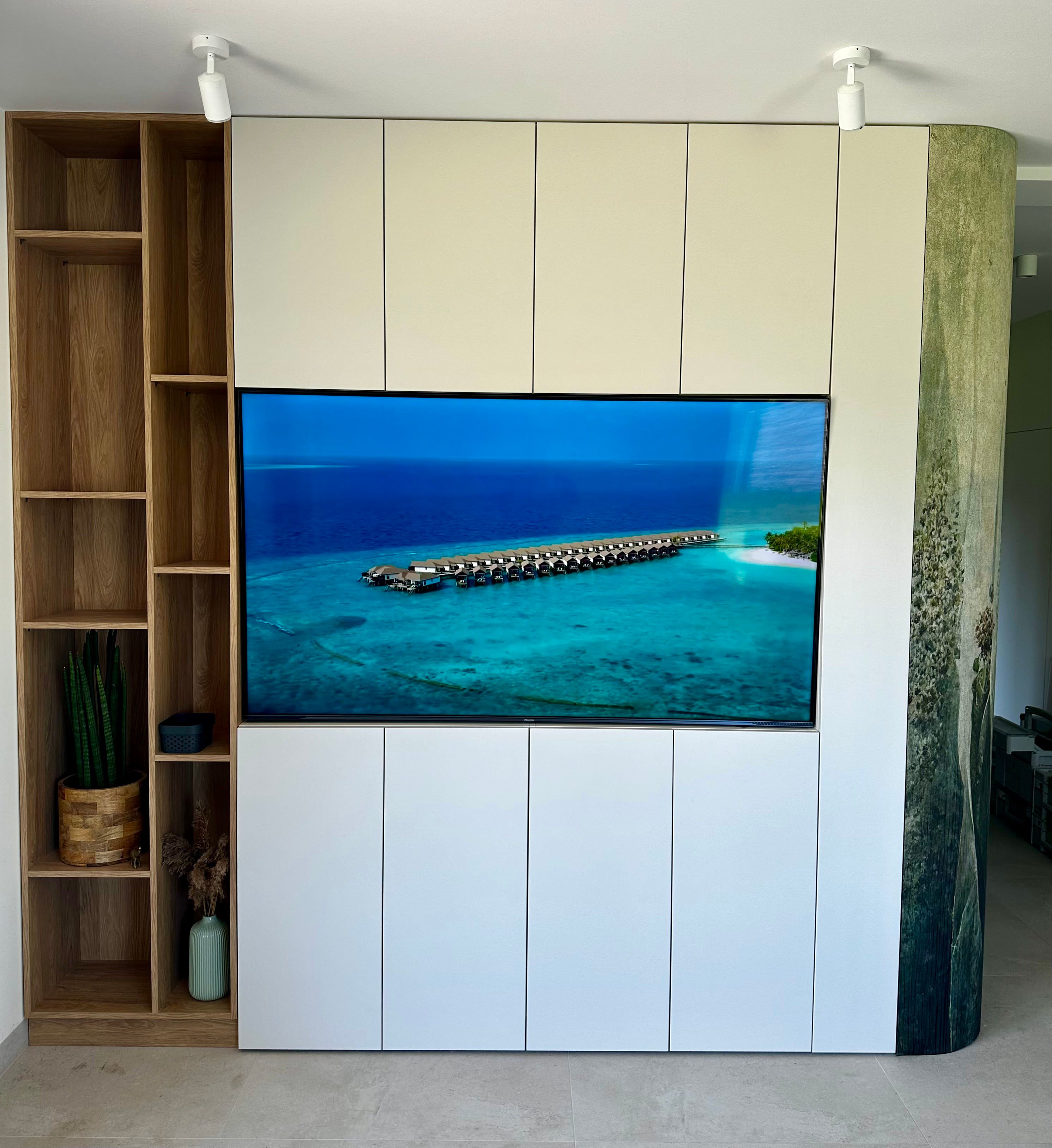 Szafa przesuwna z lustrem do sypialni na wymiar Słupsk