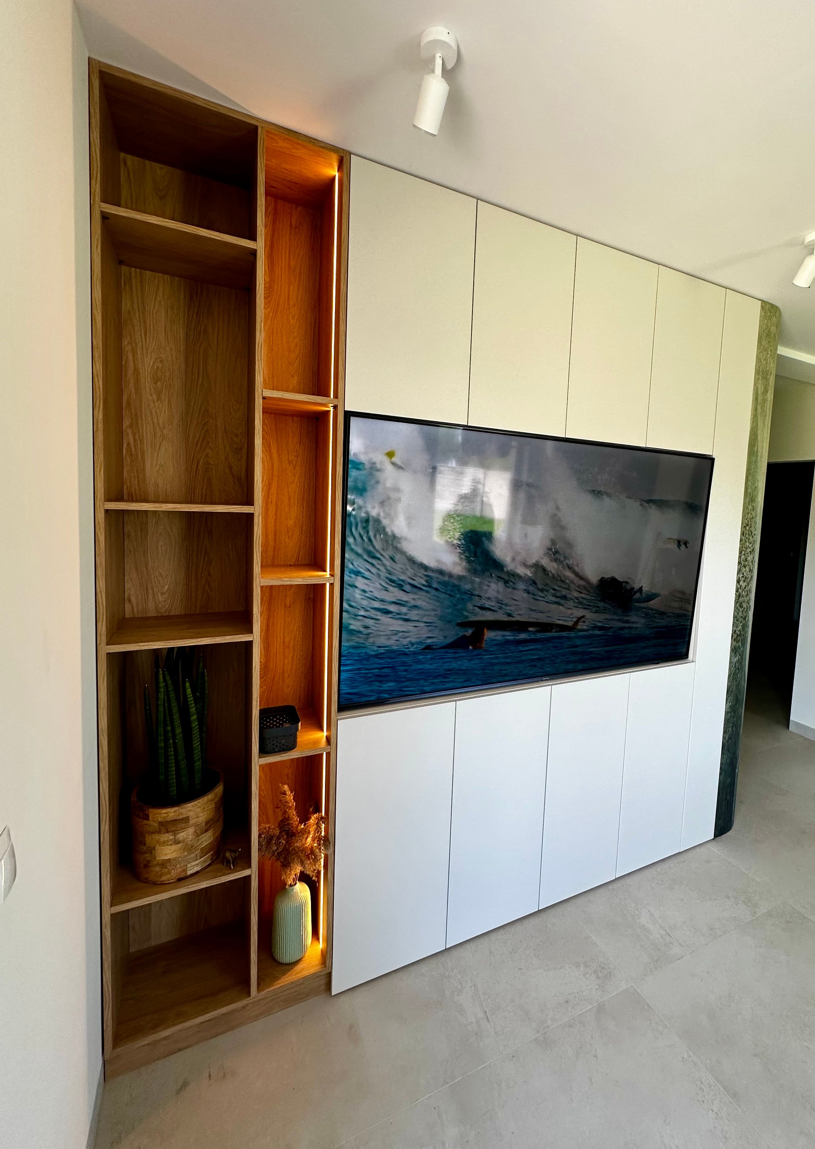 Szafa wnękowa na wymiar Siemianice